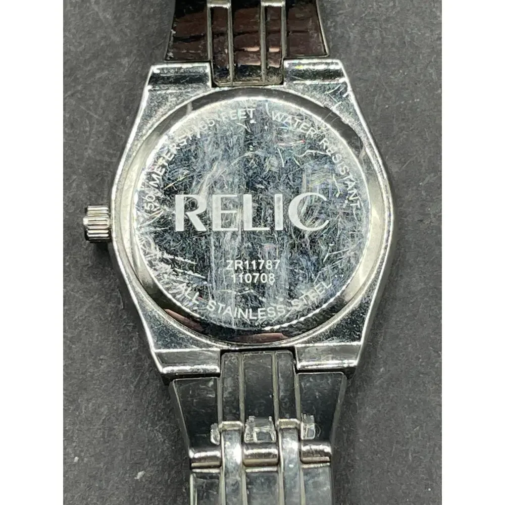 Relic by Fossil ZR11787 Women's Stainless Steel Analog Dial Quartz Watch 25mm